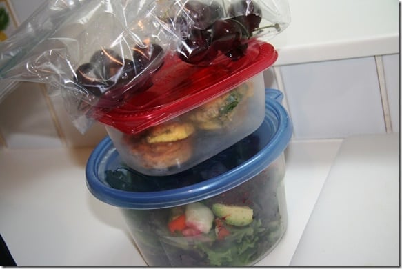 quick and easy packed lunch