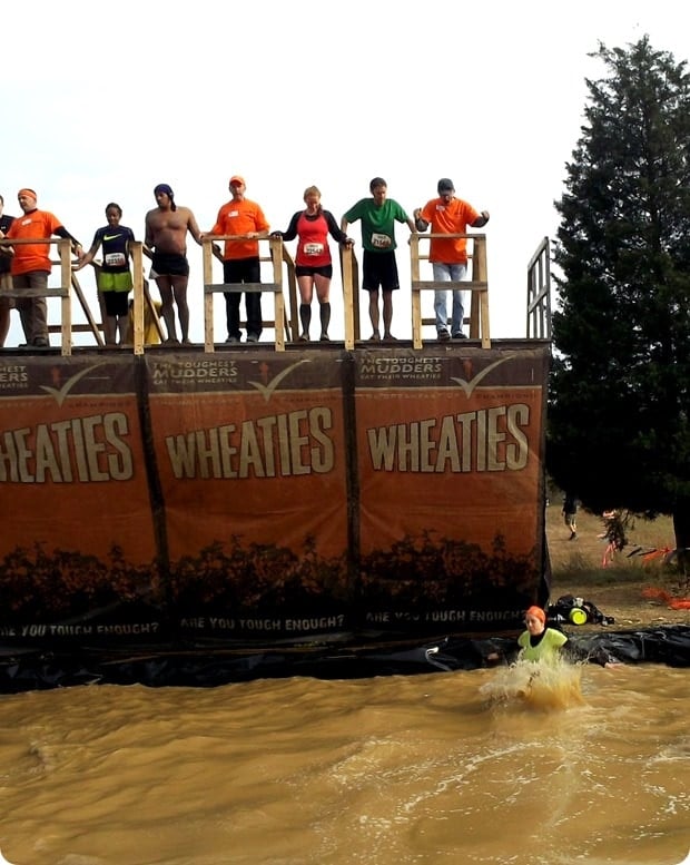 tough mudder walk the plank