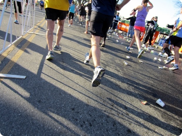 cherry blossom 10 miler water stops