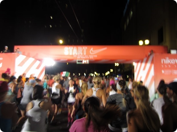 nike womens half marathon start