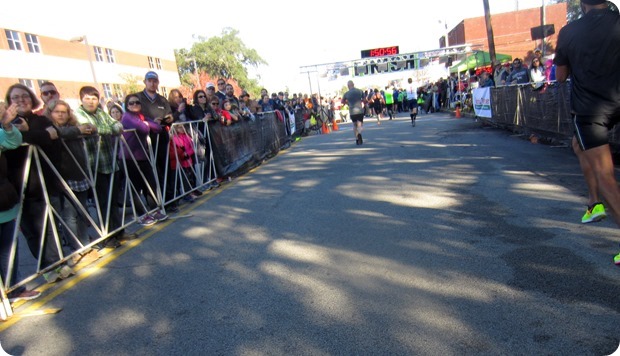 charleston half marathon finish line