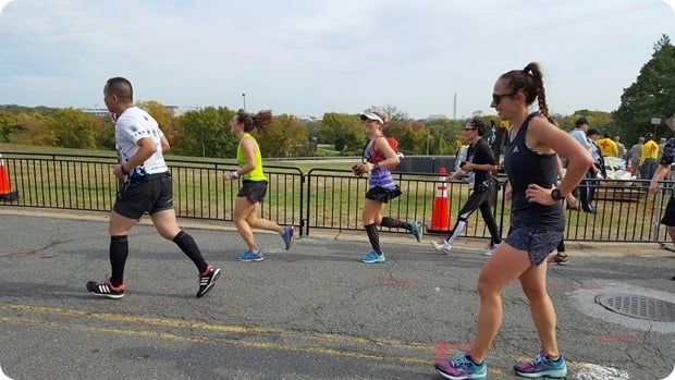 marine corps marathon finish line