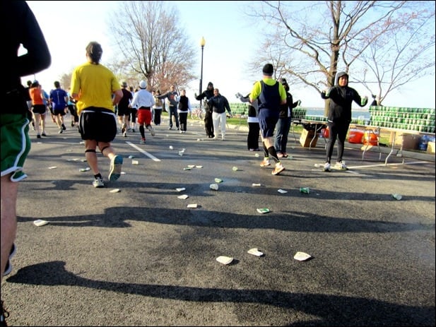 cherry blossom 10 miler water stops