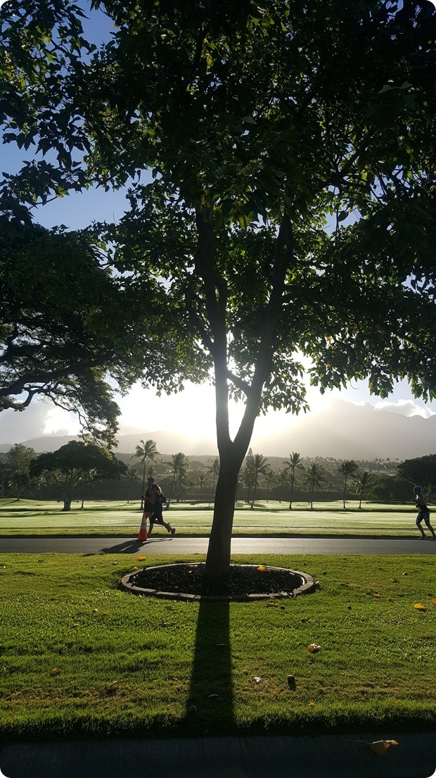 maui half marathon finish