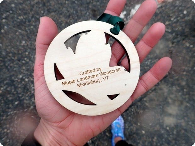 middlebury maple run race medal