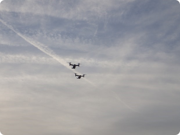 marine corps marathon fly over