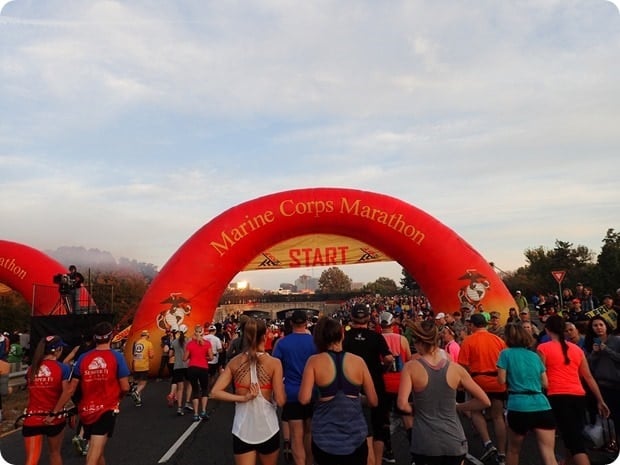 marine corps marathon start