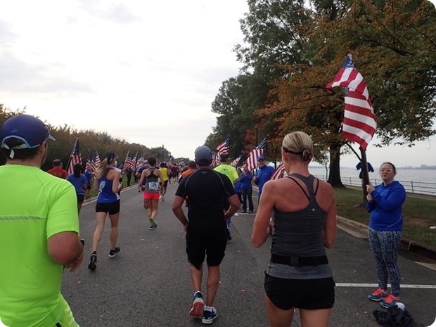 blue mile marine corps marathon