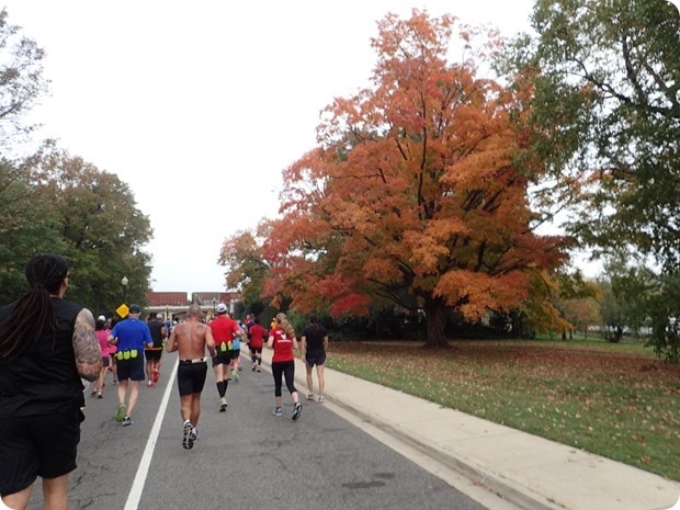 marine corps marathon course hains point