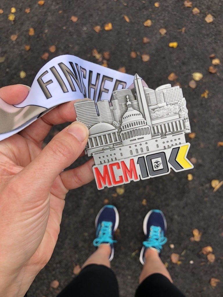 marine corps 10k medal review