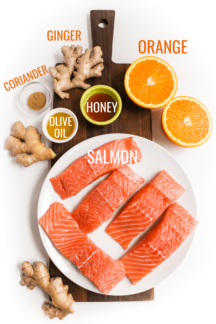 orange ginger salmon recipe ingredients
