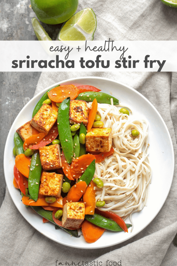 sriracha tofu stir fry